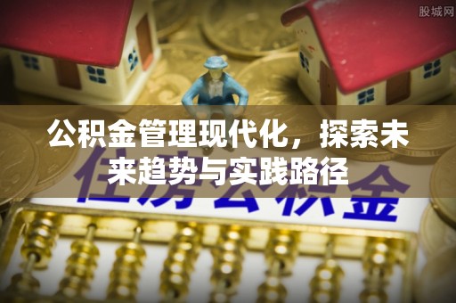 桂平公积金管理现代化，探索未来趋势与实践路径
