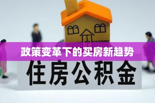 桂平政策变革下的买房新趋势