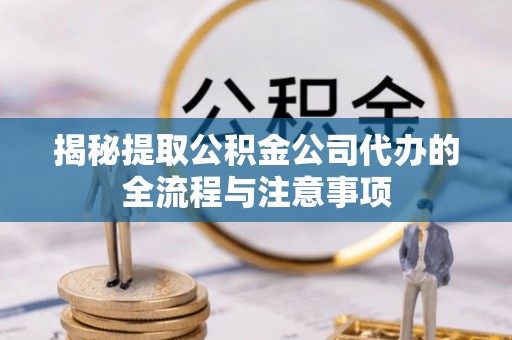 桂平揭秘提取公积金公司代办的全流程与注意事项