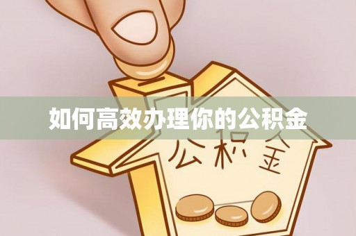 桂平如何高效办理你的公积金