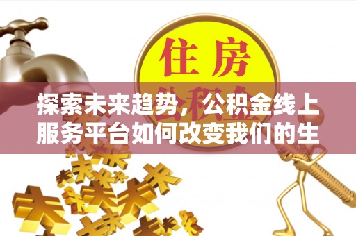 桂平探索未来趋势，公积金线上服务平台如何改变我们的生活