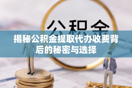桂平揭秘公积金提取代办收费背后的秘密与选择