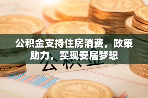 桂平公积金支持住房消费，政策助力，实现安居梦想