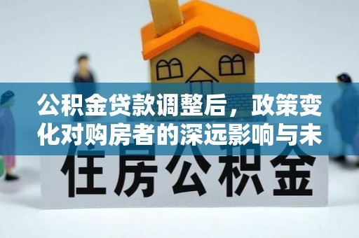 桂平公积金贷款调整后，政策变化对购房者的深远影响与未来趋势分析