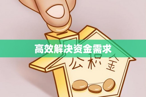 桂平高效解决资金需求