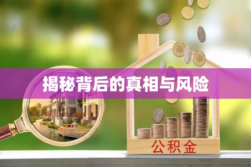 桂平揭秘背后的真相与风险