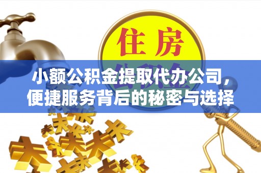 桂平小额公积金提取代办公司，便捷服务背后的秘密与选择指南