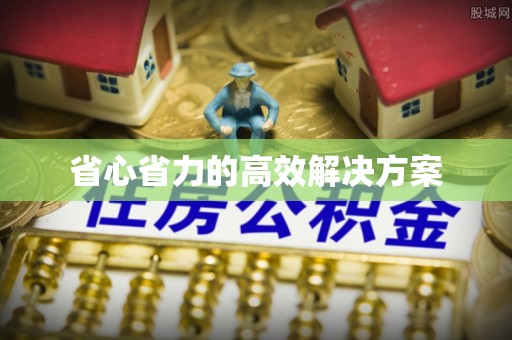桂平省心省力的高效解决方案