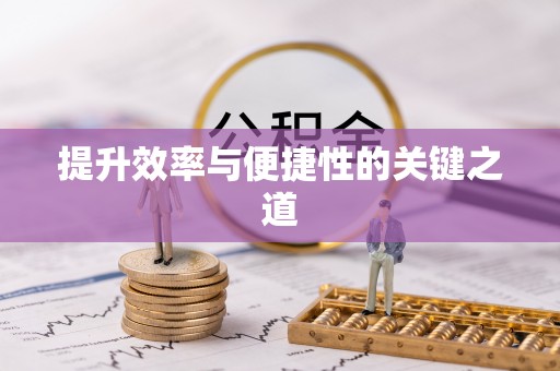 桂平提升效率与便捷性的关键之道