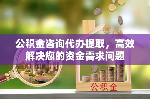 桂平公积金咨询代办提取，高效解决您的资金需求问题