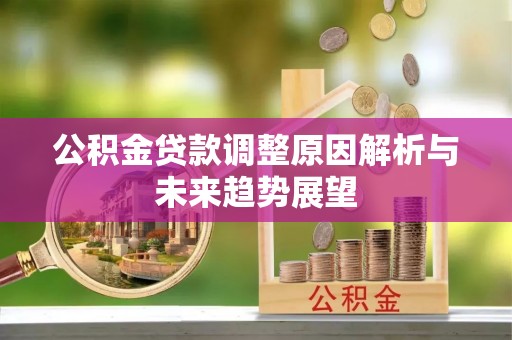 桂平公积金贷款调整原因解析与未来趋势展望