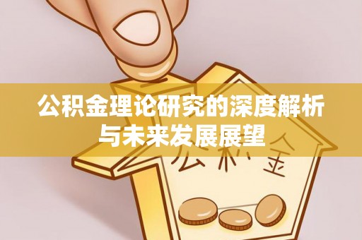 桂平公积金理论研究的深度解析与未来发展展望